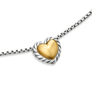 David Yurman The Cable Collectibles® Collection Necklaces & Pendant in Silver and 18-Karat Yellow Gold (Image 4)