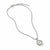 David Yurman Initial Charm Necklace in Sterling Silver with Diamond F in Sterling Silver (Image 2)