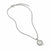 David Yurman Initial Charm Necklace in Sterling Silver with Diamond I in Sterling Silver (Image 2)
