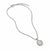 David Yurman Initial Charm Necklace in Sterling Silver with Diamond Q in Sterling Silver (Image 2)