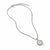 David Yurman Initial Charm Necklace in Sterling Silver with Diamond X in Sterling Silver (Image 2)