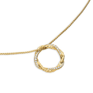 David Yurman The Infinity Collection Necklaces & Pendant in 18-Karat Yellow Gold (Image 4)