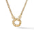 Cable Amulet Vehicle Box Chain Necklace in 18K Yellow Gold