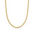 Sculpted Cable Chain Necklace in 18K Yellow Gold, 3.7mm