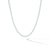 DY Bel Aire Box Chain Necklace in White with 14K Yellow Gold Accent