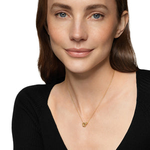 Sculpted Cable Chain Necklace in 18K Yellow Gold, 9mm