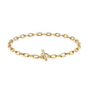 DY Madison Toggle Chain Necklace in 18K Yellow Gold, 16"
