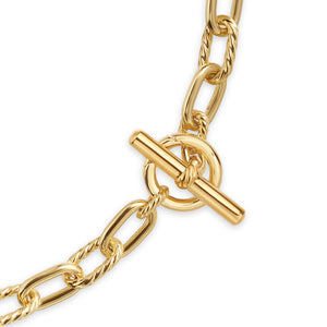 DY Madison Toggle Chain Necklace in 18K Yellow Gold, 16"