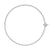 DY Madison Pavé Diamond Toggle Chain Necklace in Sterling Silver, 17&quot;