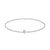 DY Madison Pavé Diamond Toggle Chain Necklace in Sterling Silver, 17&quot;