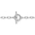 DY Madison Pavé Diamond Toggle Chain Necklace in Sterling Silver, 17&quot;