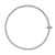 DY Madison Toggle Chain Necklace in Sterling Silver and 18K Yellow Gold, 18"