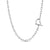 DY Madison Heart Toggle Chain Necklace in Sterling Silver, 3mm