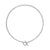 DY Madison Heart Toggle Chain Necklace in Sterling Silver, 3mm