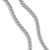 Sculpted Cable Chain Necklace in Sterling Silver, 10mm