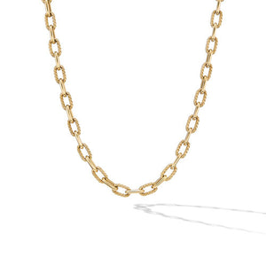 DY Madison Chain Necklace in 18K Yellow Gold, 22"