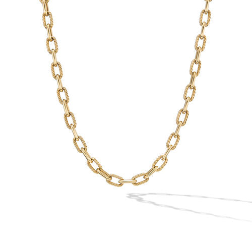 DY Madison Chain Necklace in 18K Yellow Gold, 24