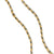 Streamline Faceted Chain Necklace in 18K Yellow Gold with Forged Carbon, 4.3mm