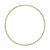 Streamline Faceted Chain Necklace in 18K Yellow Gold with Forged Carbon, 4.3mm