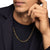 DY Madison Chain Necklace in 18K Yellow Gold, 4mm