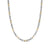 DY Madison Chain Necklace in Sterling Silver with 18K Yellow Gold, 6mm