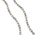 DY Madison Chain Necklace in Sterling Silver with 18K Yellow Gold, 6mm
