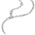 John Hardy Surf Sterling Silver Link Y Necklace