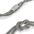 John Hardy Love Knot 5mm Sterling Silver Double Chain Necklace