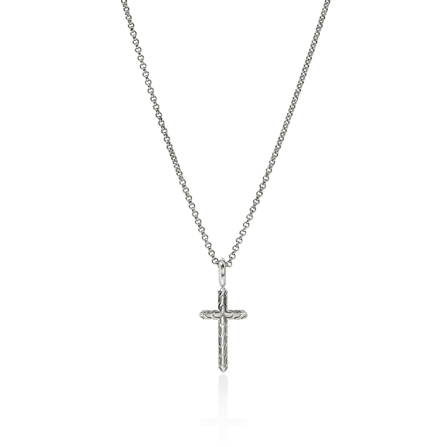 John Hardy Essentials Sterling Silver Cross Necklace