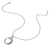 John Hardy Naga Sterling Silver Pendant Necklace with Blue Sapphire