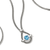 John Hardy Icon Sterling Silver Swiss Blue Topaz Chain Necklace