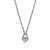 John Hardy Icon Sterling Silver Tanzanite and Diamond Chain Necklace