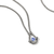 John Hardy Icon Sterling Silver Tanzanite and Diamond Chain Necklace