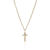 John Hardy Essentials Yellow Gold Cross Necklace