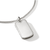 John Hardy Surf Silver Dog Tag Chain Necklace