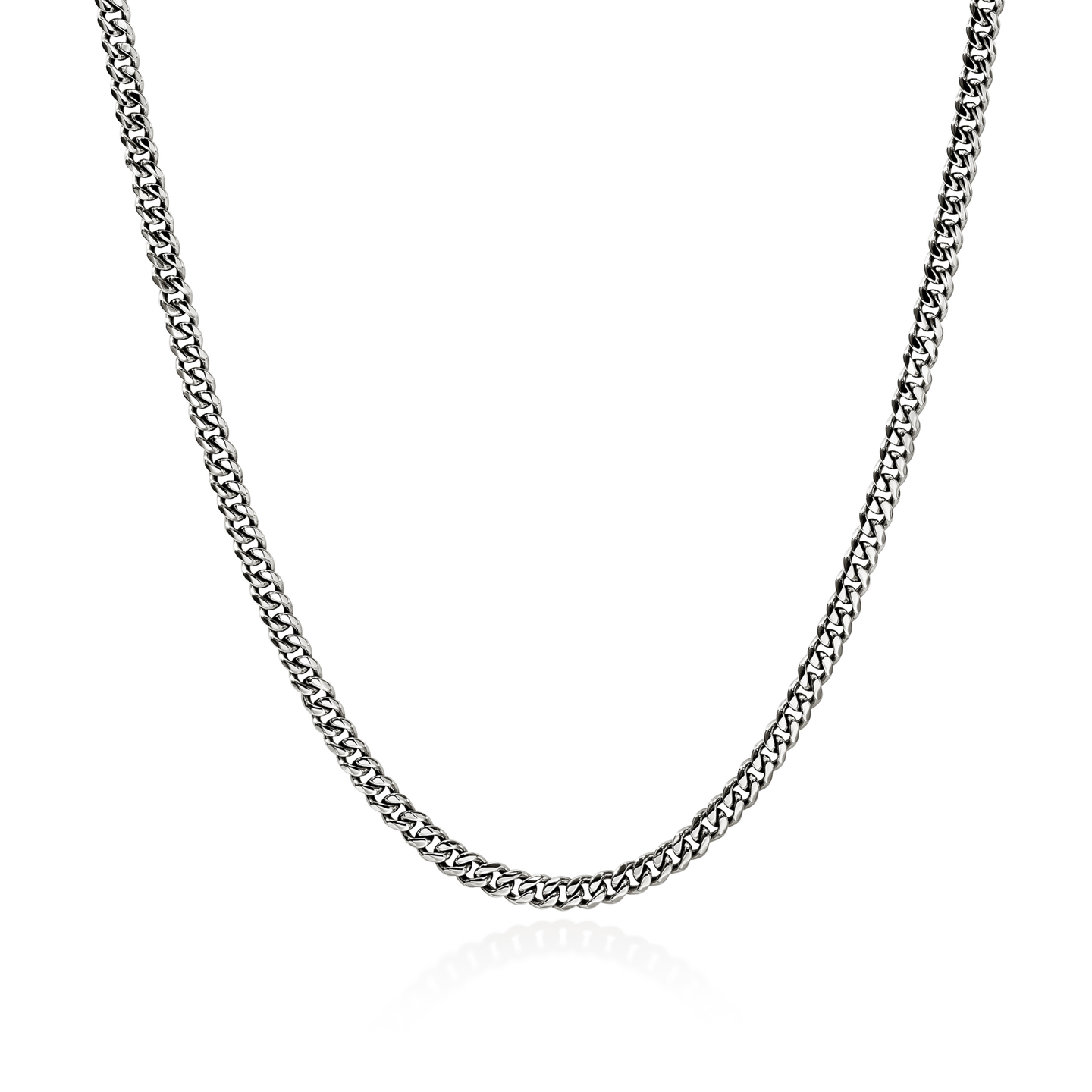 John Hardy Sterling Silver Curb Chain Necklace, 3.9mm