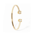 Dinh Van Le Cube Yellow Gold Diamant Large Cuff