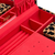 WOLF Savanna Medium Jewelry Box in Leopard Print