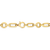 Roberto Coin Designer Gold Mixed Link Chain Necklace