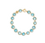 Marco Bicego Jaipur Yellow Gold Blue Topaz Bracelet