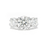 Fink's Exclusive Round Three Stone Engagement Ring in Platinum