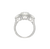 Fink's Exclusive Round Three Stone Engagement Ring in Platinum