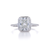 Fink's Exclusive Radiant Cut Diamond Engagement Ring in Platinum