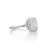 Fink's Exclusive Radiant Cut Diamond Engagement Ring in Platinum
