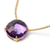 Marco Bicego Jaipur Yellow Gold Amethyst Pendant Necklace