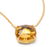 Marco Bicego Jaipur Yellow Gold Citrine Pendant Necklace