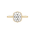 Fink's Exclusive Old Mine Cut Diamond Engagement Ring in Compass Setting
