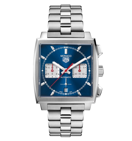 TAG Heuer Monaco Chronograph Watch Blue Dial | Fink's