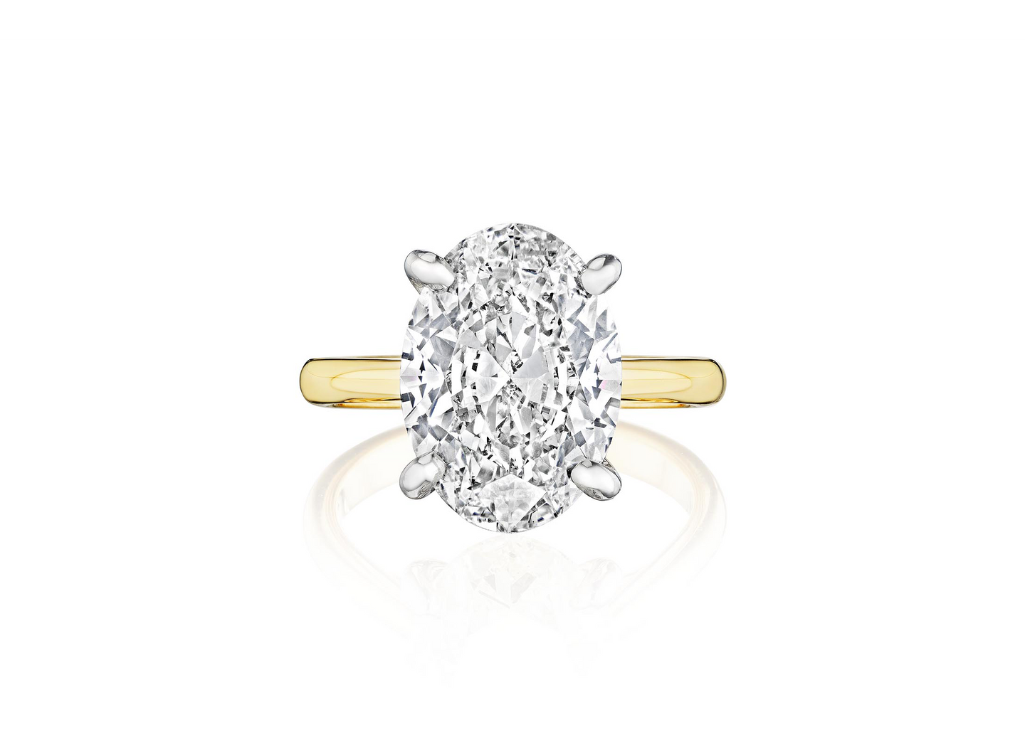 Fink's Exclusive Solitaire Oval Engagement Ring