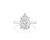 Fink&#39;s Exclusive Solitaire Pear Five Prong Engagement Ring
